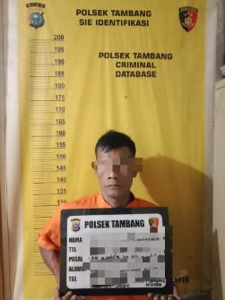 Polsek Tambang Tangkap Pelaku Narkoba Dengan BB 12,92 Gram